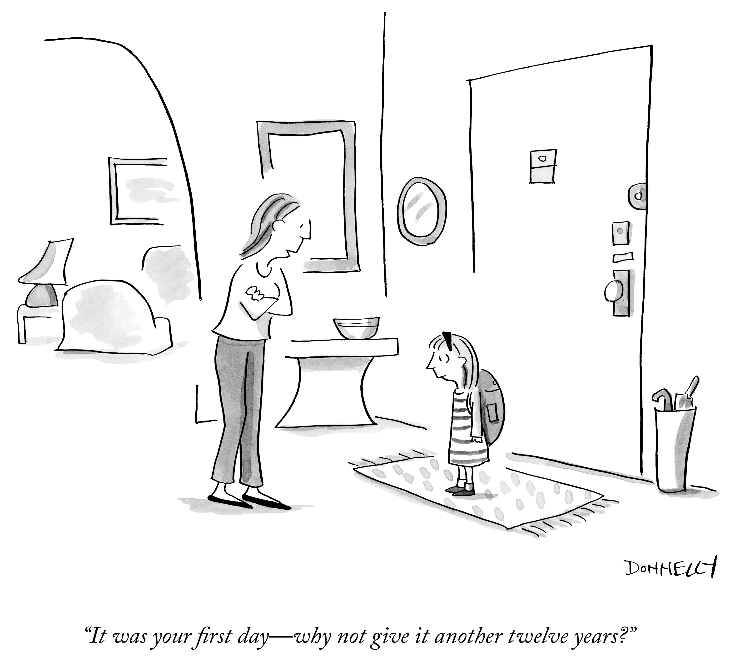 Image result for back to school new yorker cartoon