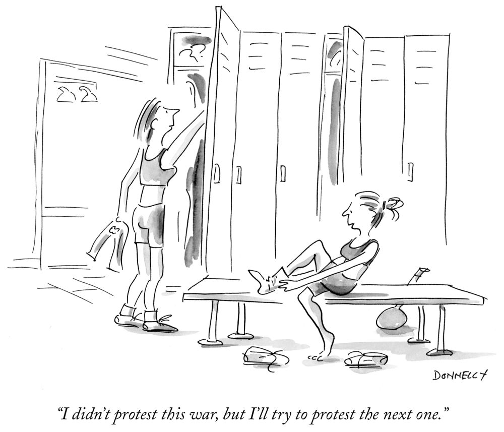 Liza Donnelly Editorial Cartoons New Yorker Cartoonist